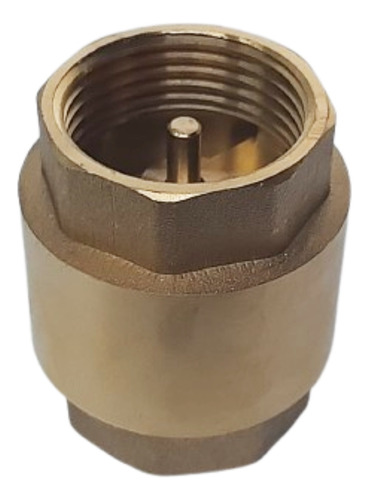 Valvula Retencion De Agua Bronce 1'' Pulgada