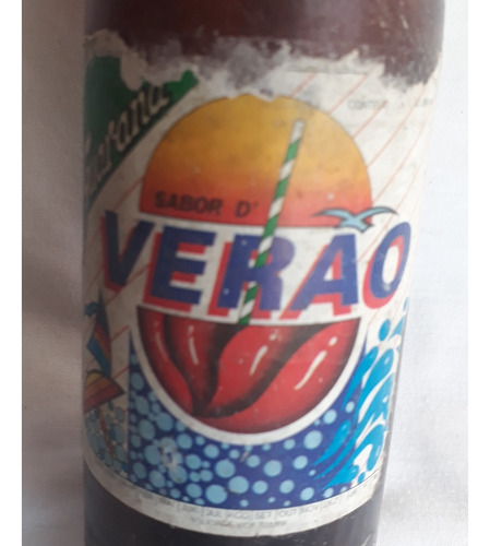 Garrafa Antiga Guaraná E Laranja Verão - 1996 - Cm (Usado)