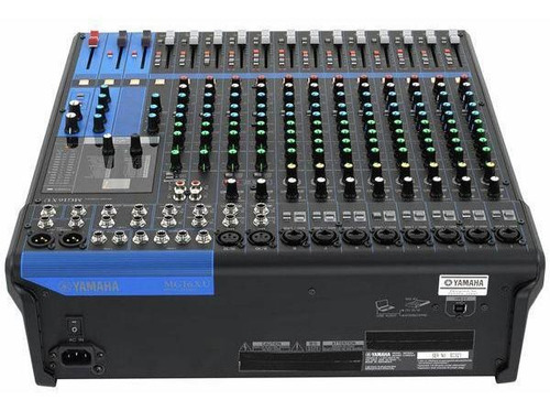Imagen 6 de 6 de Mezcladora Análoga De 16 Canales Con Efectos/conexión Usb Ya