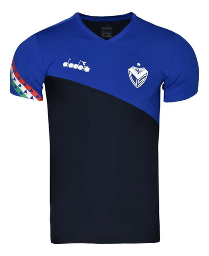 Remera Diadora Entrenamiento Futbol Club Velez Sarsfield