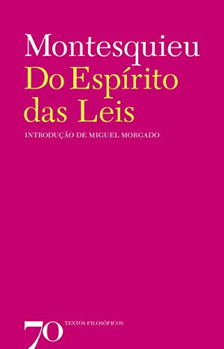 Libro Do Espírito Das Leis De Montesquieu Second Edicoes 70