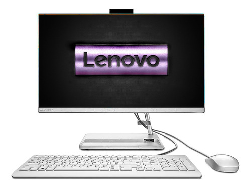 Aio Lenovo 23,8 Amd Athlon-3050u Ram 4gb 256gb Ssd Blanco