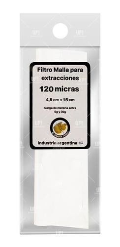Filtro Para Prensa 120 Micras - Up! Grow