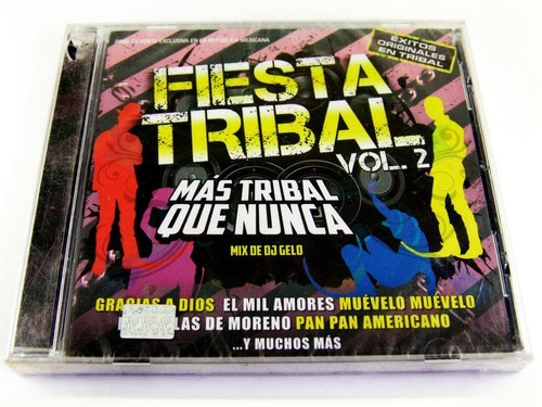 Fiesta Tribal Vol 2 Cd Nuevo Sellado 2012