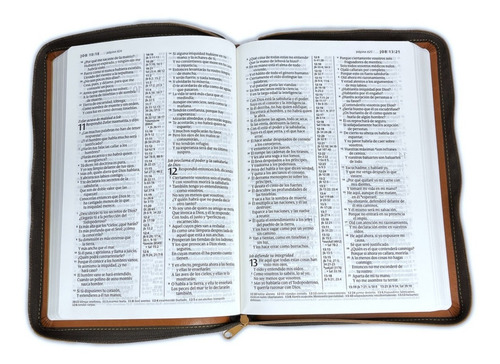 Imagen 5 de 7 de Biblia Reina Valera 1960 Letra Grande Cafe Con Cierres