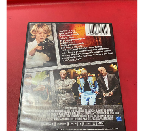 Red Bruce Willis Dvd (Usado)