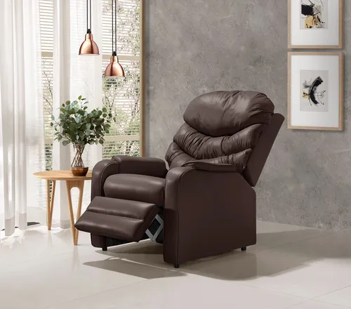 Mag Outlet Sillón reclinable Daddy's - Lujo - Color Corino Brown