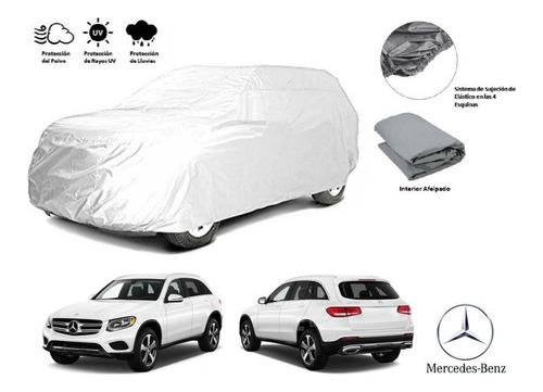 Funda Cubreauto Afelpada Mercedes Benz Clase Glc300 2016