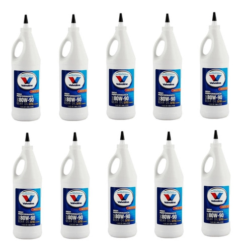 Pack 12u Aceite Valvoline 80w-90 Service De Pata De Motor