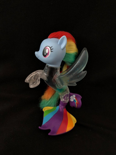Rainbow Dash Agua Pony De Mar Sirena My Little Pony (Usado)