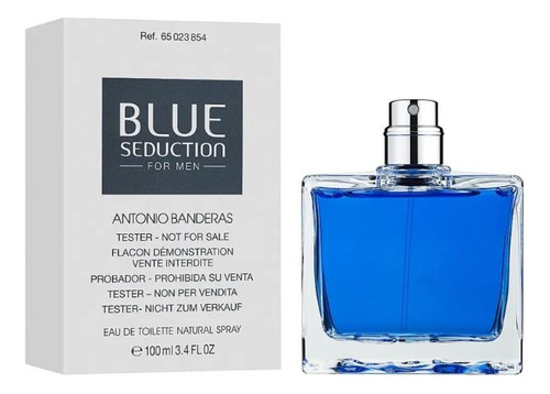 Perfume Antonio Banderas Blue Seduction Tester Edt 100ml Ca