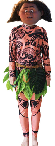 Marvel Of The Seas Maui Moana Clothes, Cosplay, Halloween