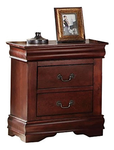 Acme Furniture Louis Philippe 23753 Mesita De Noche, Cerezo