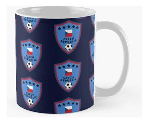 Taza Selección De Fútbol De La República Checa Calidad Premi