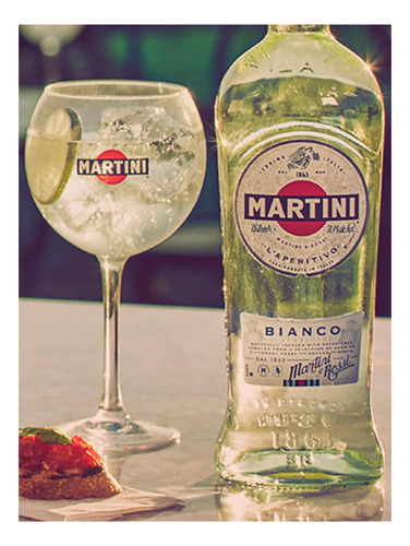 Pack De 4 Aperitivo Martini Bianco 750 Ml