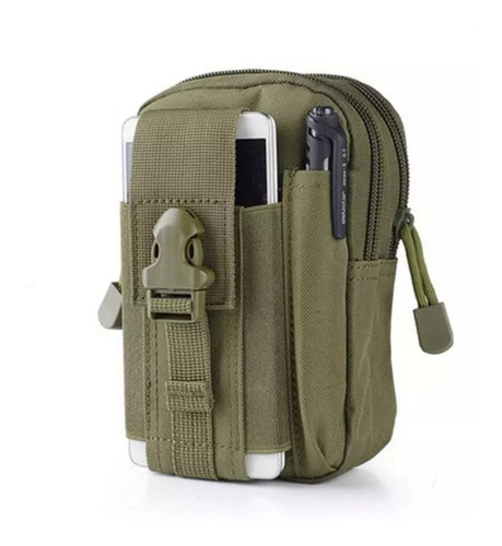 Bolso Tactico Pouch, Porta Celular, Molle