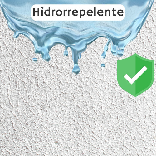 Textura Lisa Branca Externa E Interna Proteção Hidrorepelente Premium Rolada Impermeável Chromata 23kg