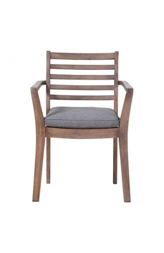 Silla Para Jardin Modelo Sancerre Con Brazos - Natural Këssa