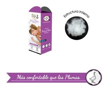 Imagen 3 de 7 de Almohada Natural Relax Delicate 50 X 70cms Regal