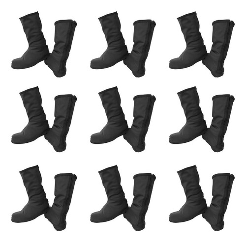 Botas Zapatones Impermeables Látex Motociclismo 9 Pares