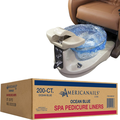 Americanails Premium Spa Pedicure Chair Liners, Fits Al...