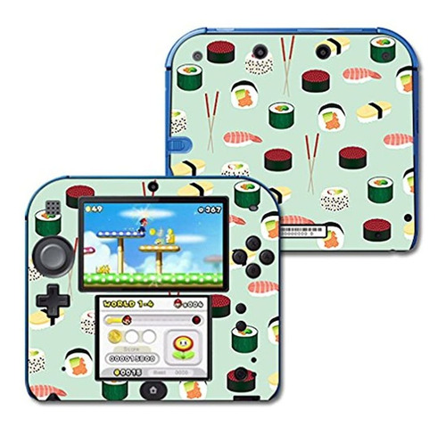 Skin Mightyskins Compatible Con Nintendo 2ds - Sushi | Cubie