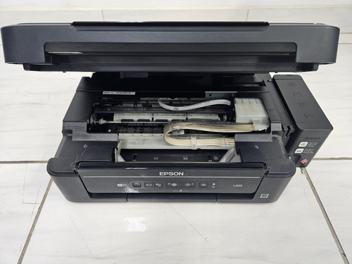 Impressora Multifuncional Jato Epson Wireless L355 Defeito Preto (Usado)