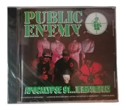 Public Enemy Apocalypse 91... The Enemy Strikes Black Cd New
