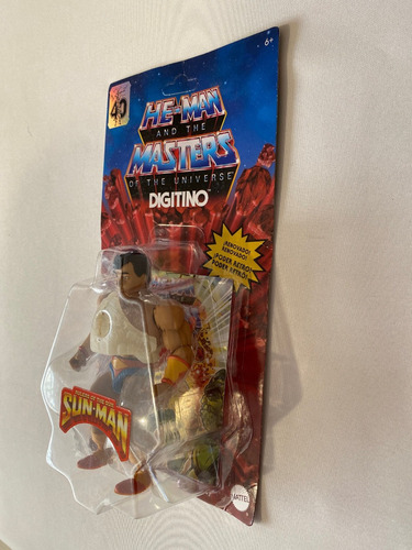 Digitino Motu Origins Retro Mattel Wave 10 Carton Unpunched (Usado)