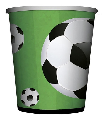 Vaso Desechable De Fútbol * 16 Unidades