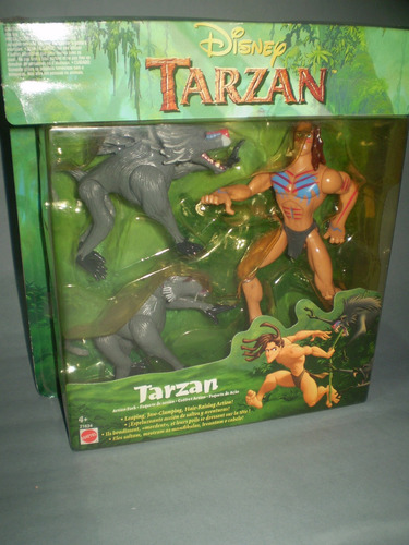 Tarzan Baboons Battle Disney Mattel Figura Muñeco Selva 1999