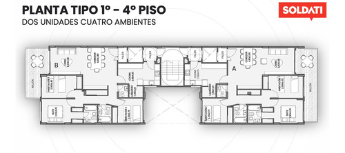 Departamento 2 Ambientes - Gavilan, Flores