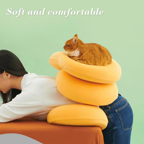 Almohada Para El Vientre De Los Gatos, Protección Del Cuello