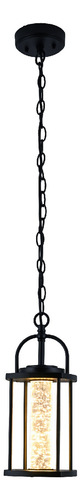 Lampara Colgante Nero Industrial Class 2cltp749 Negro
