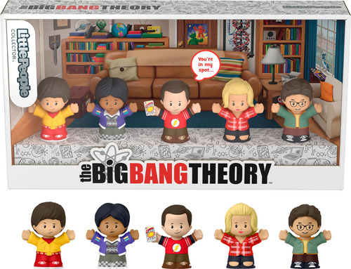 Set De Figuras Little People Collector The Big Bang Theory T