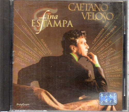 Caetano Veloso-fina Estampa Cd Impecable! 