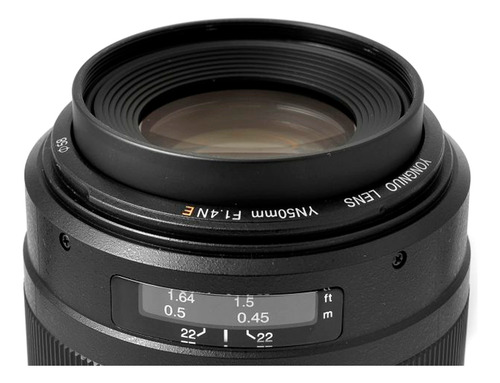 Yongnuo Standard Prime Lens YN50MM F1.4N E 50 mm negro 1 unidad