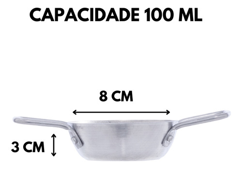 Kit 5 Mini Panelinhas No 08 Para Canapés Individuais Cinza