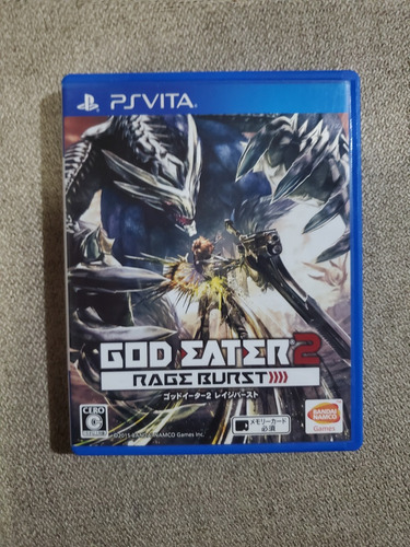 God Eater 2 Rage Burst Ps Vita - Completo Jap