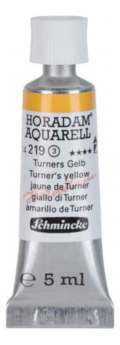 Tinta Aquarela Horadam Schmincke 5ml S3 219 Turners Yellow