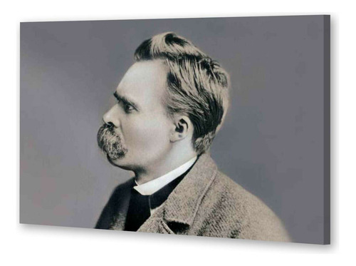 Cuadro 60x90cm Nietzsche Filosofo Poeta Pensamiento M4