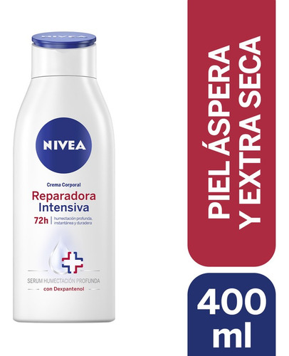 Crema Corporal Nivea Regeneración Intensiva 400ml