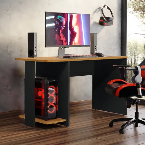 Armario para PC Gamer con Space Color Negro/Nature Valorant