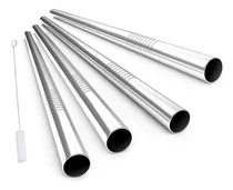 Comprar Pajitas Reutilizables Boba Alink De Acero Inoxidable Con Est