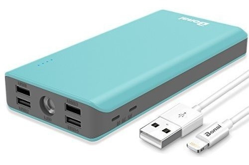 Cargador Portatil 30000mah Ultra Alta Capacidad Linterna Ext