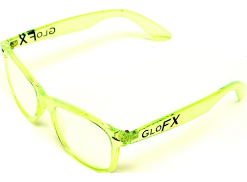 Gafas De Difracción Glofx Ultimate Verde 3d Prisma