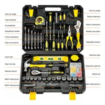 Comprar Caja Juego De Herramientas 108 Piezas Manuales Para El Hogar
