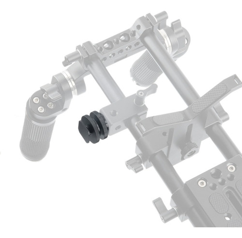 Kit 4 Adaptadores Zapata Cámara Flash 1/4 Tornillo