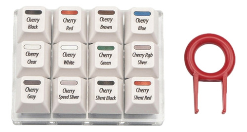 Herramienta De Prueba Mecánica Cherry Mx Tester Sampler Con