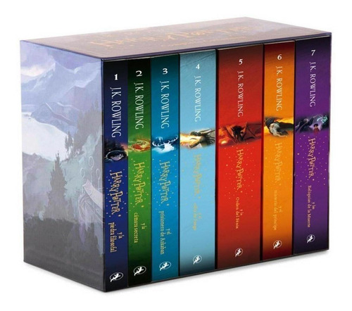 Pack Harry Potter - La Serie Completa 7 Tomos. J. K. Rowling. Editorial Salamandra En Español